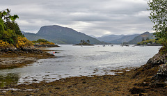 Loch Carron shows its face