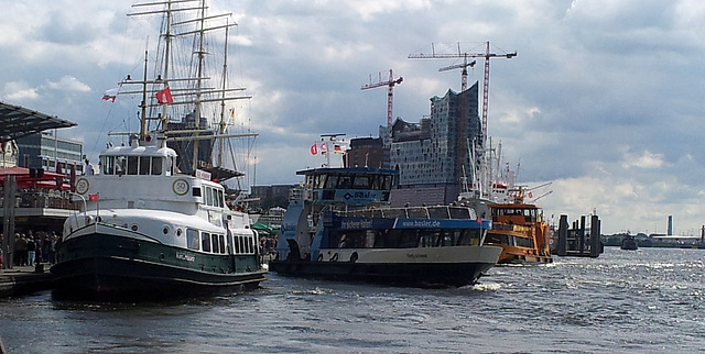 Als die Elbphilharmonie noch eine Grossbaustelle war