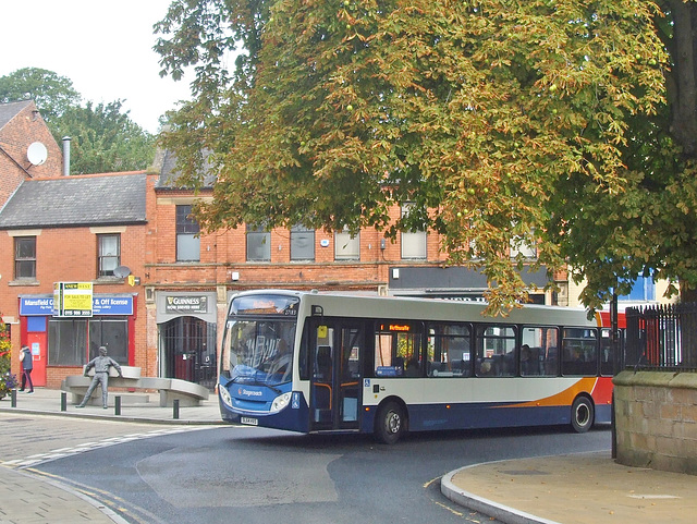 DSCF4621 Stagecoach East Midlands 27183 (SL64 HXS) in Mansfield - 12 Sep 2018