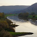 Blick die Weser aufwärts