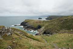 View From Tintagel Castle