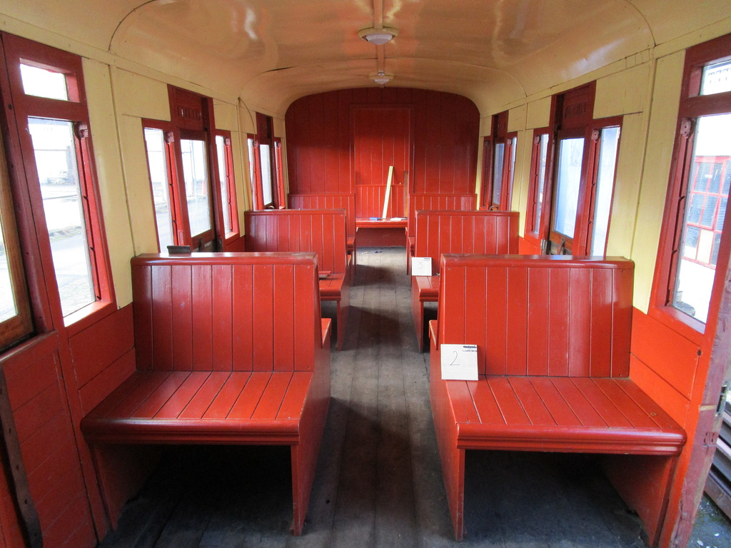 TR6 - interior ; almost full length