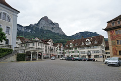 Reichsstraße und Hauptplatz