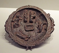 Cup with Serapis, Isis, and Horus in the Getty Villa, June 2016