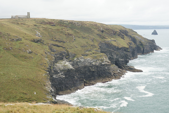 Cliffs At Tintagel