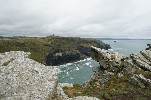 View From Tintagel Castle