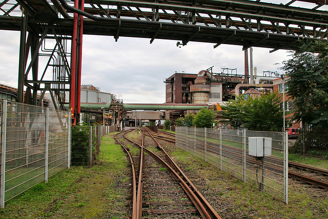 Venator Germany GmbH, Werksbahn bei der Schwefelsäurefabrik (Duisburg-Homberg) / 3.10.2022