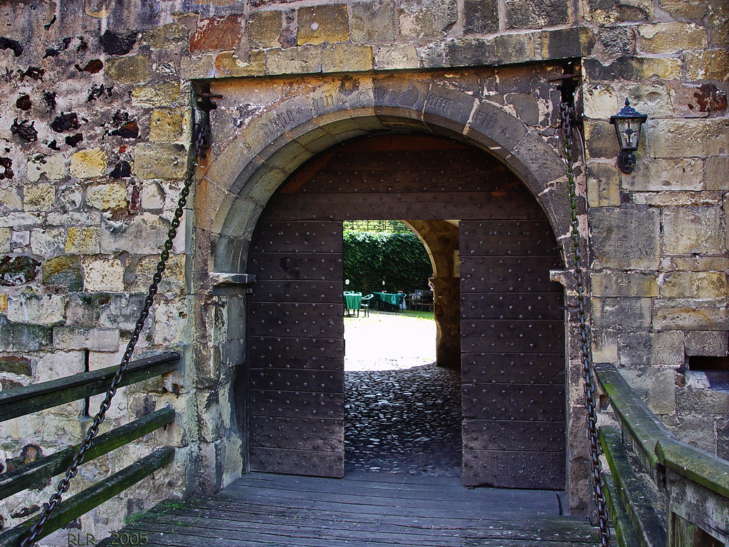 Lüdinghausen, Wasserburg Vischering,  Kernburgtor