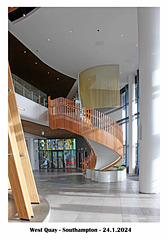 Stairs West Quay Retail Centre Southampton 24 1 2024