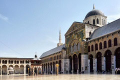Damaskus: Der Innenhof der Omayyaden-Moschee