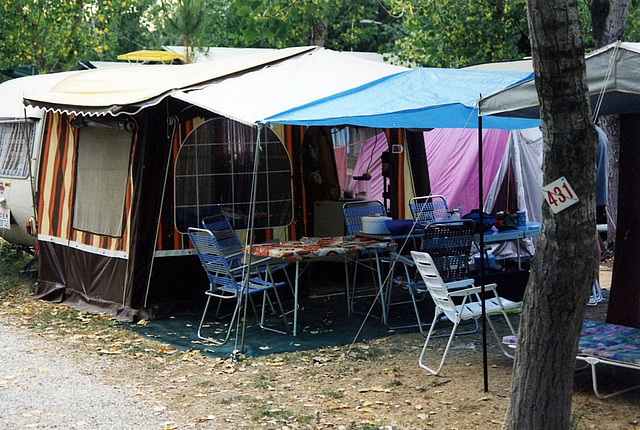 Camping Del Forte in Marina di Bibbona Italien 1999