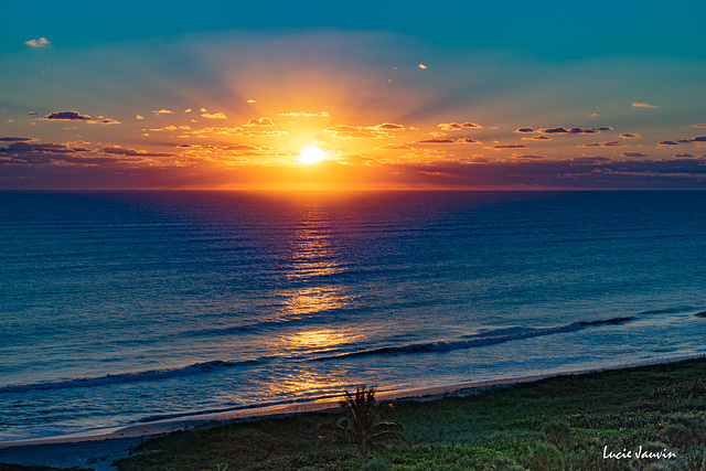 Lever du soleil à Hutchinson Island…