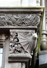 Detail of Porch, Wightwick Manor Wolverhampton