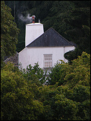 old Devon chimney stack