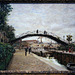 Le Canal Saint-Martin , huile sur toile de Firmin-Girard