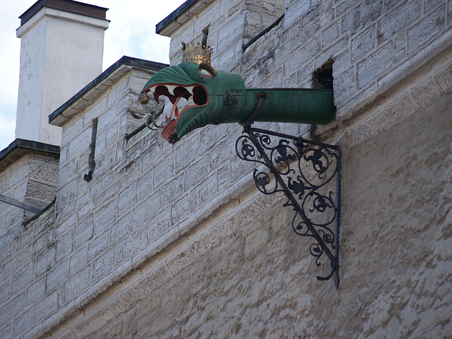 Tallinn, Dragon Drain-pipe