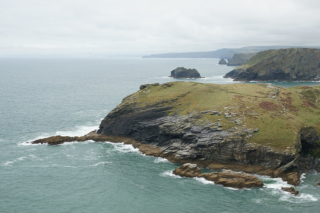 Cliffs At Tintagel