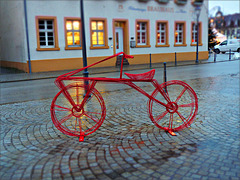 Das rote Fahrrad