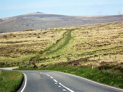 The main road passes very close to Dartmoor