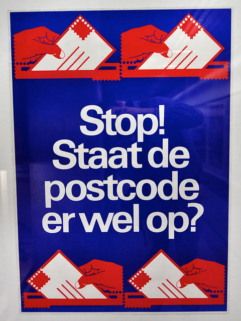 Museum voor Communicatie 2014 – Stop! Staat de postcode er wel op?