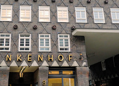 Fassade am Kontorhaus Sprinkenhof