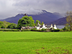 Letterewe House,Loch Maree Wester Ross May 2004