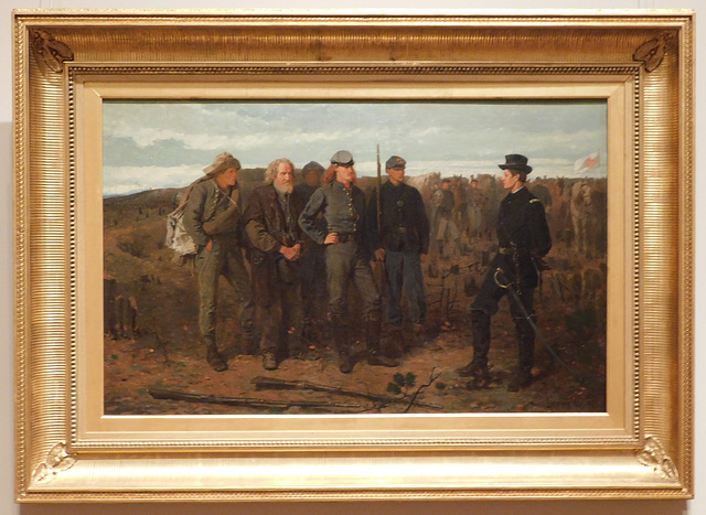 Prisoners from the Front by Winslow Homer in the Metropolitan Museum of Art, February 2020