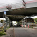 Wiesenstraße unter der Rheinbrücke Neuenkamp (Duisburg-Homberg) / 3.10.2022