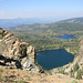 Round Lake (foreground) and Big Bear Lake