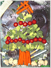 Vegetable Christmas Tree...