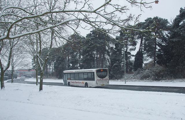 Coach Services of Thetford SN63 NBB in Mildenhall - 28 Feb 2018 (DSCF0885)