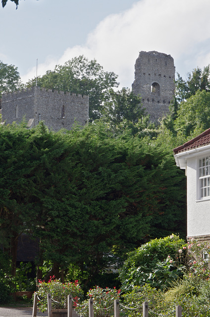 St Nicholas Church and Bramber Castle