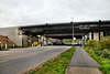 Duisburger Straße, A40-Brücke (Duisburg-Homberg) / 3.10.2022