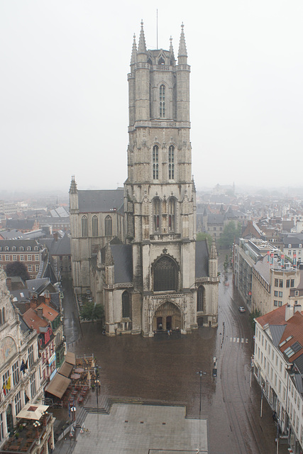 St. Bavo's Cathedral From The Belfort