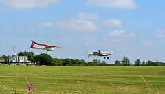 Air tow at the Yorkshire Gliding Club - Sutton Bank
