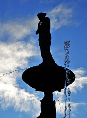 Albert Park fountain, late afternoon 1