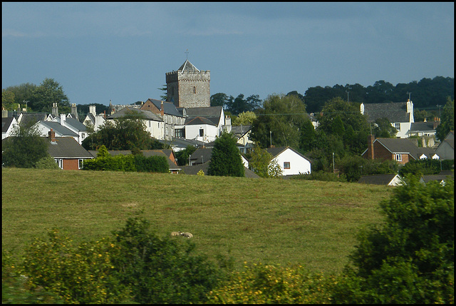 passing view of Chudleigh