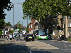 Stephensons 432 (EU10 NVR) in Bury St. Edmunds - 24 Jun 2021 (P1080787)