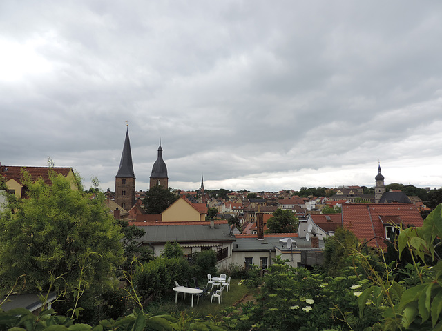 Altenburg - Blick auf die Roten Spitzen