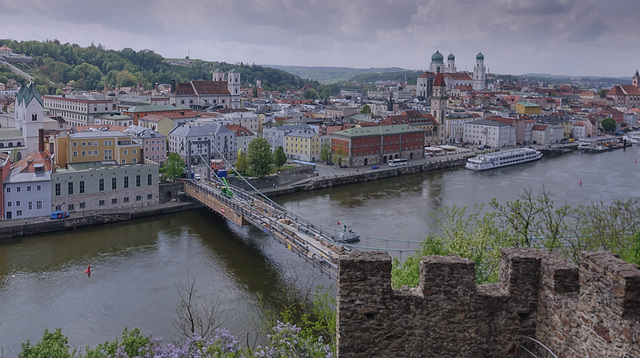 Anblick-Passau-Donau