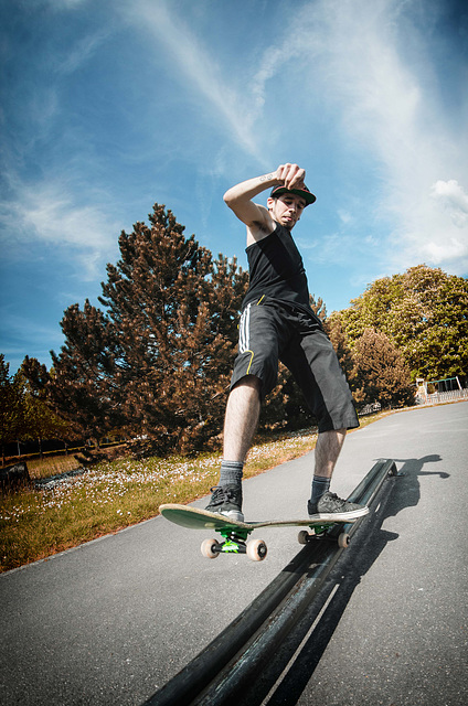 Guillaume91 au Skatepark de Vayres s/ Essonne