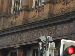 The old facade of the "New Palace Theatre"