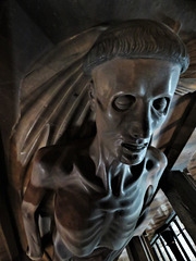 canterbury cathedral (37)c15 gisant lying on a shroud on chichele's tomb +1443