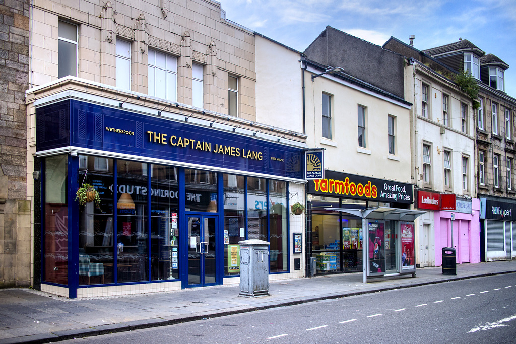 Captain James Lang, High Street, Dumbarton