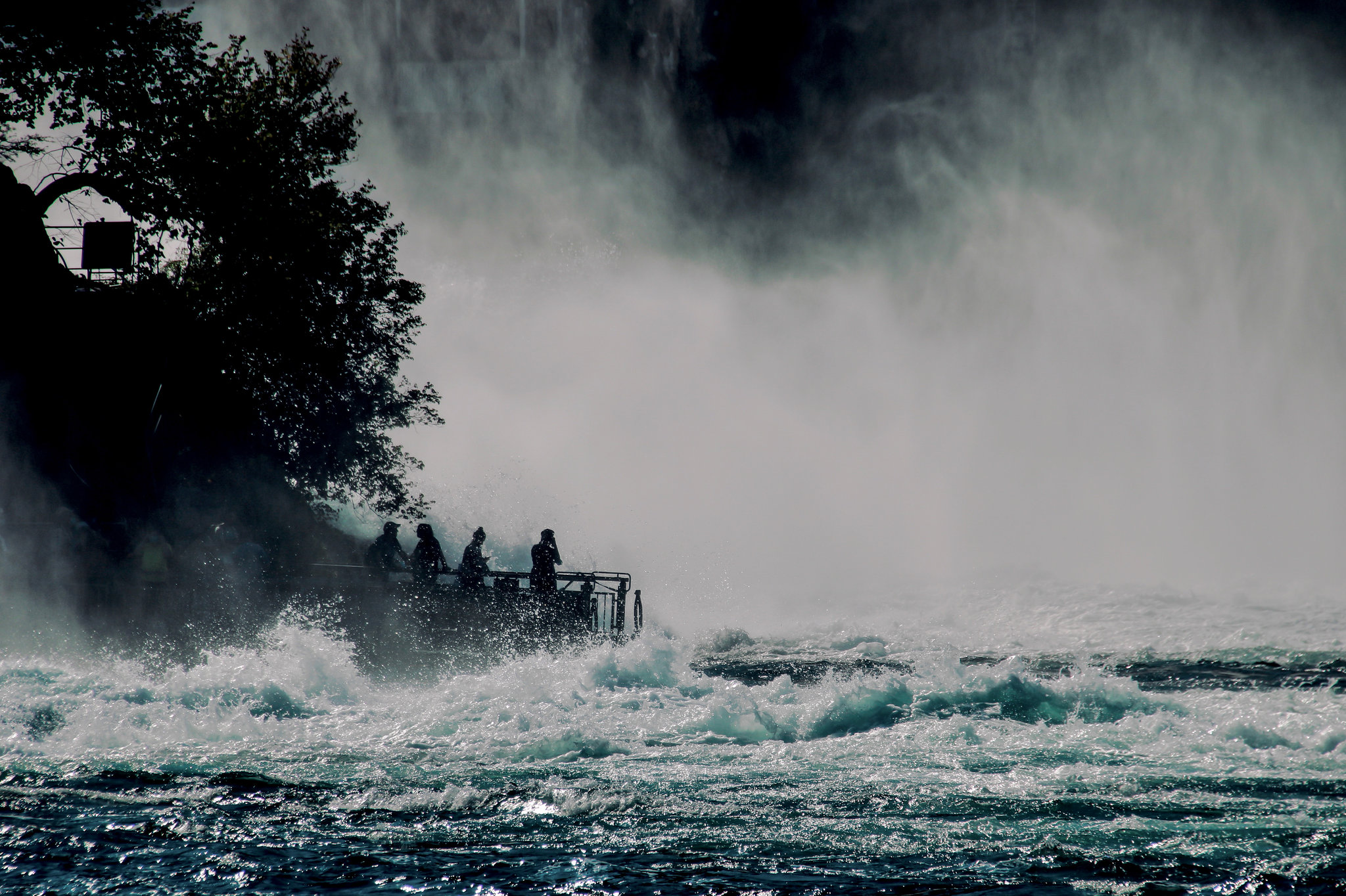 Der Rheinfall bei Schaffhausen