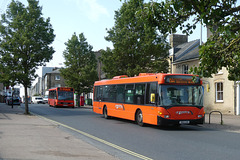 Mulleys Motorways vehicles in Bury St. Edmunds - 24 Jun 2021 (P1080820)