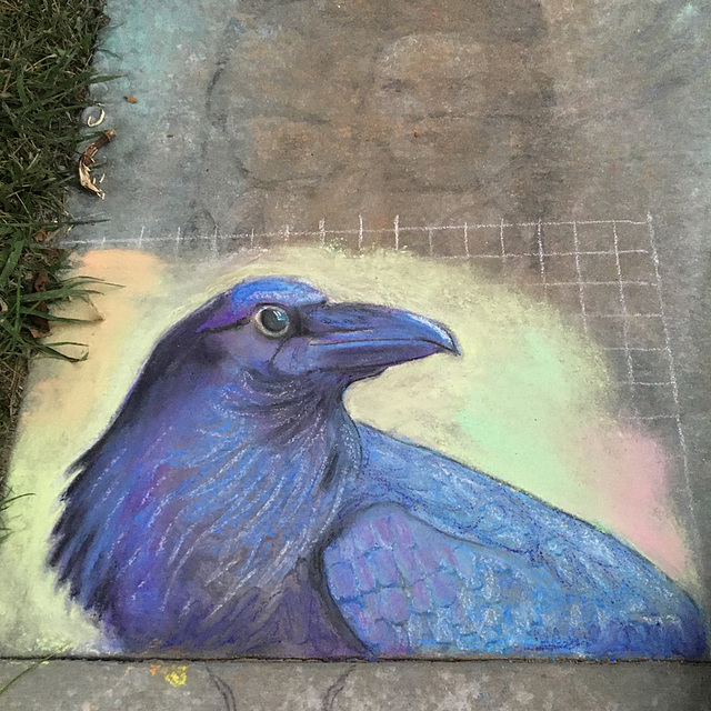 Pandemic chalk: Aviary 1