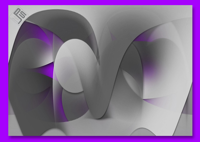 19 11 2019 - ventricular mono - with a violet background