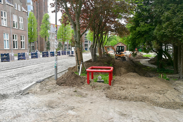 Work on the Schilperoort Park