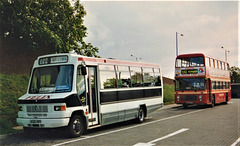 Felix Coaches J220 HDS in Bury St. Edmunds – Oct 1996 (339-5A)